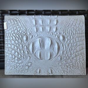 NWT Brahmin COCONUT MILK Melbourne Refillable Journal